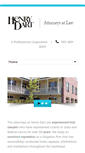 Mobile Screenshot of dartlaw.com
