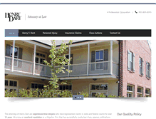 Tablet Screenshot of dartlaw.com
